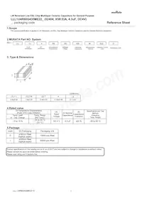 LLL1U4R60G435ME22D Datasheet Copertura