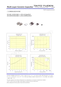 LMK042BJ101MC-W Datasheet Page 2