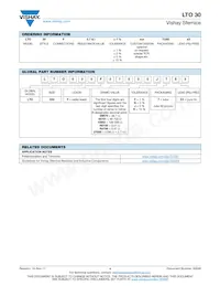 LTO030FR0500FTE3 Datasheet Page 4