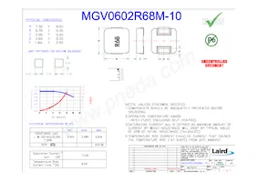 MGV0602R68M-10 Datenblatt Cover