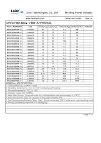 MGV1004330M-10 Datasheet Page 4