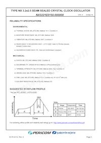 NX3221E0150.000000 Datasheet Page 5