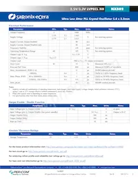 NX5021E0312.500000 Datasheet Page 2