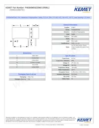 PHE840MD6220MD13R06L2數據表 封面
