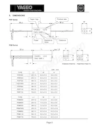 PSP500KR-15K Datasheet Pagina 5
