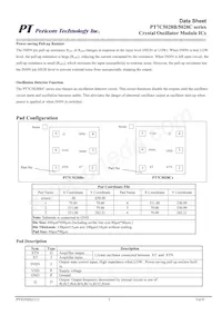 PT7C5028C3-6GWF Datasheet Pagina 3