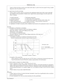 RDEC72A475MWK1H03B Datasheet Page 3