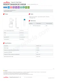 RDER73A683K5E1H03A 데이터 시트 표지