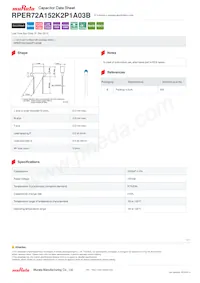 RPER72A152K2P1A03B Datasheet Copertura