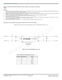 SF2039B Datasheet Page 2