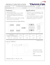 T1210-3R3G Datasheet Cover