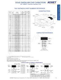 T491D227M006AS Datasheet Page 5