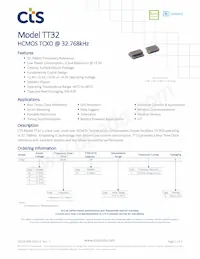 TT32R327K50ITR數據表 封面