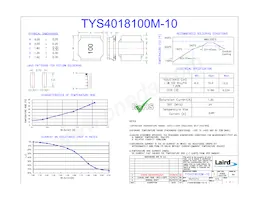 TYS4018100M-10 Datasheet Copertura