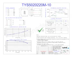 TYS5020220M-10 Datasheet Copertura