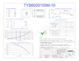 TYS6020100M-10 Datasheet Cover
