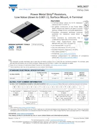 WSL36378L000FEA Datasheet Copertura