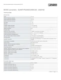 2320102 Datasheet Pagina 3