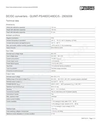 2905008 Datasheet Pagina 2