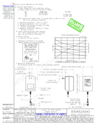 830AS24045 Datasheet Copertura