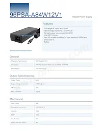 96PSA-A84W12V1 Datasheet Copertura