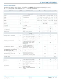 BCM4414VD1E13A2C02 Datasheet Pagina 17