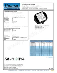 BLED20W-040-C0500 Datasheet Cover