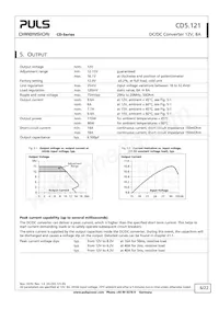 CD5.121 Datasheet Pagina 6