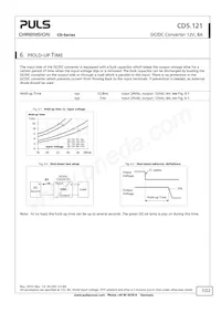 CD5.121 Datasheet Page 7