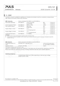CD5.121 Datasheet Page 11