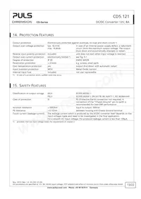 CD5.121 Datasheet Page 13