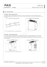 CD5.121 Datasheet Pagina 17