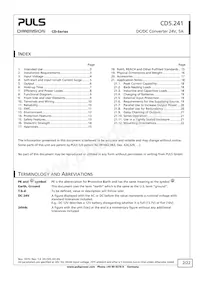 CD5.241 Datasheet Page 2
