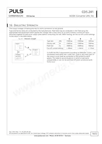 CD5.241 Datasheet Page 14