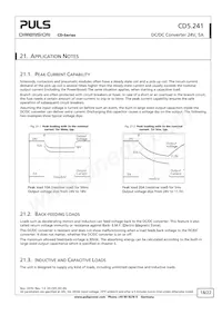 CD5.241 Datasheet Page 18