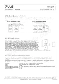 CD5.241 Datasheet Page 21