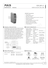 CD5.241-L1 Datasheet Cover
