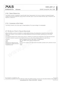 CD5.241-L1 Datasheet Page 20