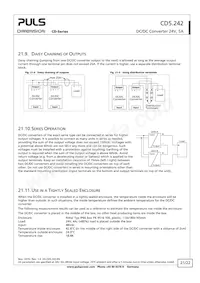 CD5.242 Datasheet Page 21