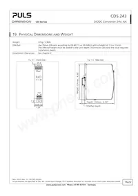 CD5.243 Datasheet Page 16