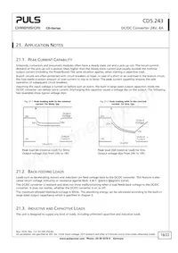 CD5.243 Datasheet Page 18