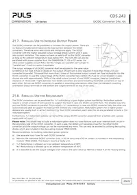 CD5.243 Datasheet Page 20