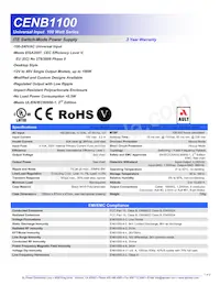 CENB1100A1803F01 Datasheet Cover