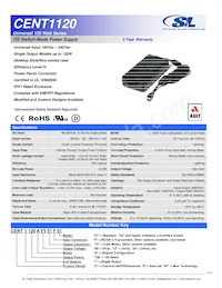 CENT1120A4803F01 Datenblatt Cover