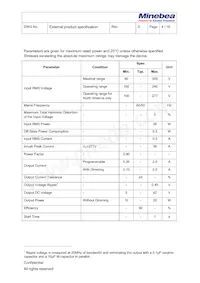 CLSD-020-PRG-G2 Datasheet Page 4