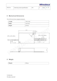 CLSD-020-PRG-G2 Datasheet Page 15