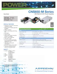 CNS653-MF Datasheet Copertura