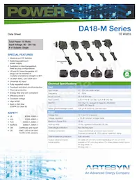 DA18-150US-M 데이터 시트 표지