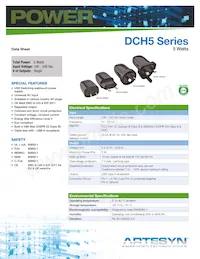 DCH5-050AU Datasheet Copertura