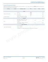 DCM3414V50M06A8M01 Datasheet Page 15